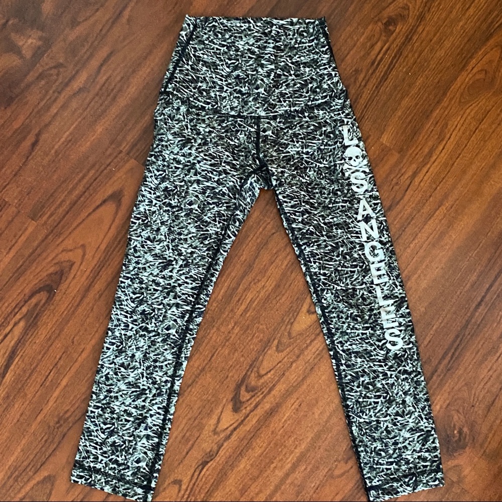 Lululemon x SoulCycle Exclusive Pattern Leggings